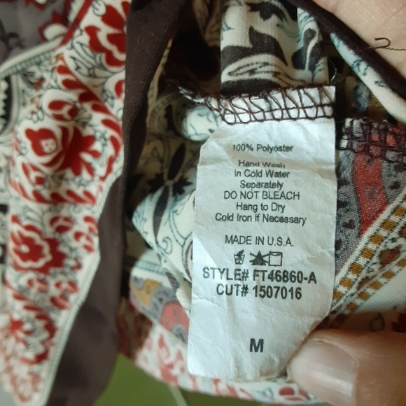 JELLA C. Boho Dress Size Medium - Picture 11 of 12